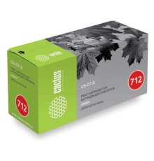 -/ Картридж лазерный Cactus CS-C712S 712 черный (1500стр.) для Canon LBP-3010/3020