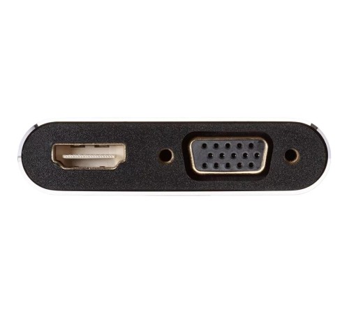 Кабель-переходник/ Кабель-переходник miniDisplayPort(M) ---> HDMI(F)+VGA(F)4K@30Hz VCOM Allum shell<CG646M-0.15> Кабель-переходник/ Кабель-переходник miniDisplayPort(M) ---> HDMI(F)+VGA(F)4K@30Hz VCOM Allum shell<CG646M-0.15>
