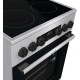 Плита GORENJE/ Стеклокерамическая плита, Цвет: Нержавеющая сталь, Материал дверцы: Стеклянная дверца, GentleClose: шарнир с плавным закрыванием дверцы духовки, Тип духовки: Мультифункциональная духовка, Стеклокерамическая варочная панель, Количество конфо