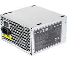 Блок питания 450Вт/ Power Supply Foxline, 450W, ATX, NOPFC, 120FAN, 2xSATA, 2xPATA, 1xFDD, 24+4