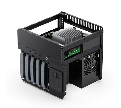 Корпус без блока питания/ Case JONSBO N2, Mini-Tower, 1x120mm, 1xUSB-A 3.0 + 1xUSB-C 3.2, SFX PSU Support, mITX Black Корпус без блока питания/ Case JONSBO N2, Mini-Tower, 1x120mm, 1xUSB-A 3.0 + 1xUSB-C 3.2, SFX PSU Support, mITX Black