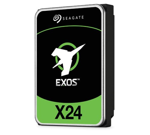 Жесткий диск Seagate Exos X24 HDD 3.5" SATA 24Tb, 7200 rpm, 512Mb buffer, 512e/4Kn, CMR, ST24000NM002H, 1 year (вмятины на корпусе)