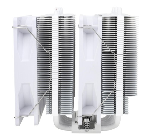 Кулер для процессора/ CPU Cooler Thermalright Peerless Assassin 120 SE White ARGB (4-pin PWM, 155mm, Ni/CU, 6x6mm, ARGB, 2x120mm, 66.17CFM, 25.6dBA, 1550RPM, S: 1700, 1200, 115X, AM5, AM4)