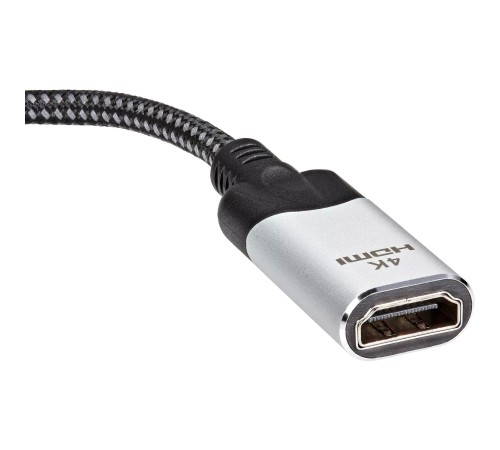Адаптер/ Адаптер DisplayPort(M) ---> HDMI(F) 0.15m 4K@60Hz VCOM <CG621M-0.15> Адаптер/ Адаптер DisplayPort(M) ---> HDMI(F) 0.15m 4K@60Hz VCOM <CG621M-0.15>