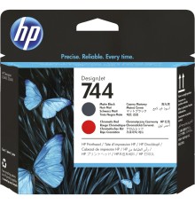 Печатающая головка/ HP 744 Matte Black & Red Printhead
