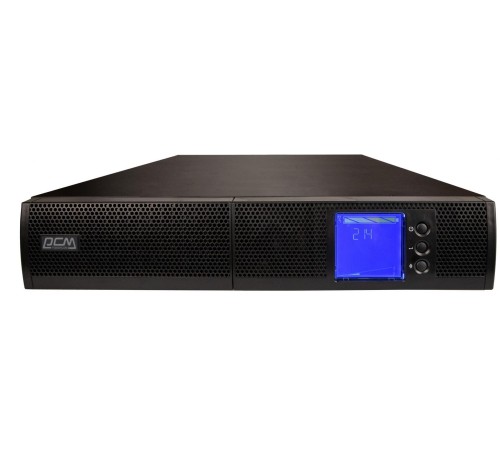 ИБП Powercom SNT-1500, 1500 Вт/1500 ВА, Rack/Tower, 6 розеток IEC320 C13 с резервным питанием, LCD, USB, RS-232, слот под SNMP карту, ШхГхВ 428х425х84 мм, вес 17.3 кг/ UPS Powercom SNT-1500, 1500 W / 1500 VA, Rack / Tower, 6 IEC320 C13 outlets with backup