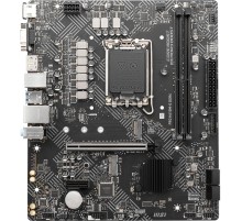 Материнская плата/ MB MSI INTEL H610 s1700, 2xDDR4(64GB), D-SUB/HDMI 2.1/DP, 1xPCIe 4.0x16, 1xPCIe 3.0, 1xLAN, 4xSATA 6Gb/s, 1xM.2, 1xM.2 E key, 2xUSB 3.2, 4xUSB 2.0, 1xPS/2, mATX