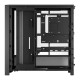 Корпус без блока питания/ Case Corsair Frame 4000D, Midi-Tower, TG, no fan, 2xUSB-A 3.2, 1xUSB 3.2 Type-C, E-ATX, ATX, mATX, mITX Black