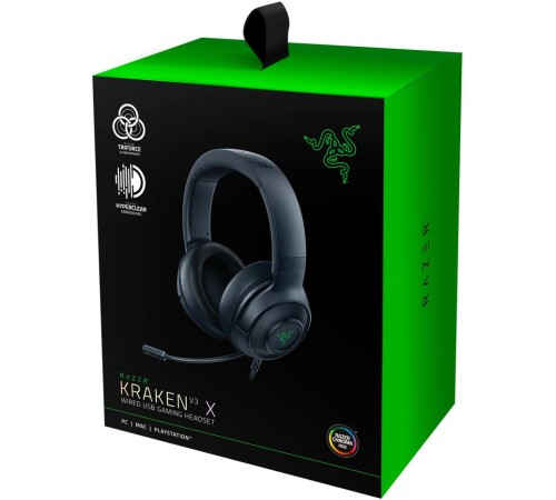 Гарнитура Razer Kraken V3 XUSB/ Razer Kraken V3 X USB Headset Гарнитура Razer Kraken V3 XUSB/ Razer Kraken V3 X USB Headset