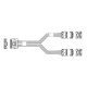 Кабель/ ESC8000(A) RAID CABLE KIT/SUPPORT NVME/SATA/SAS