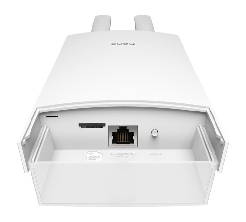 Точка доступа/ Outdoor 4G LTE N300 WiFi Router, Cat.4, 300Mbps Wi-Fi, build-in 4G LTE modem, lightning protection, IP65 Waterproof, 10/100M RJ45, 2 x Detachable 4G Antennas, 24V passive PoE adapter included, Zerotier/Wireguard/OpenVPN/IPSec/L2TP/PPTP VPN, Точка доступа/ Outdoor 4G LTE N300 WiFi Router, Cat.4, 300Mbps Wi-Fi, build-in 4G LTE modem, lightning protection, IP65 Waterproof, 10/100M RJ45, 2 x Detachable 4G Antennas, 24V passive PoE adapter included, Zerotier/Wireguard/OpenVPN/IPSec/L2TP/PPTP VPN,