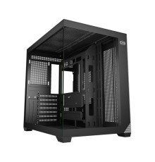 Корпус без блока питания/ Case PCCooler C3T700 BK, Midi-Tower, TG, no fans, 1xUSB-A 3.0 + 1xUSB-A 2.0 + 1xUSB-C, ATX, mATX, mITX Black