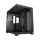 Корпус без блока питания/ Case PCCooler C3T700 BK, Midi-Tower, TG, no fans, 1xUSB-A 3.0 + 1xUSB-A 2.0 + 1xUSB-C, ATX, mATX, mITX Black