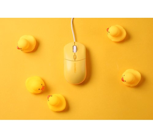 Мышь проводная Dareu LM121 Yellow (желтый), DPI 800/1600/2400/6400, тихий щелчок, подсветка RGB, размер 116x35x60мм, 1,8м Мышь проводная Dareu LM121 Yellow (желтый), DPI 800/1600/2400/6400, тихий щелчок, подсветка RGB, размер 116x35x60мм, 1,8м