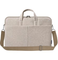 Defender Сумка для ноутбука Solid 15.6" PU кожа, бежевый, карман