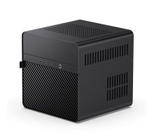 Корпус без блока питания/ Case JONSBO N2, Mini-Tower, 1x120mm, 1xUSB-A 3.0 + 1xUSB-C 3.2, SFX PSU Support, mITX Black