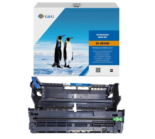 Фотобарабан G&G drum-cartridge for Brother HL-L5000D/L5100DN/L5200DW/L5200DWT/L6200DW/L6200DWT;DCP-L5500DN/L5600DN/L5650DN;MFC-L5700DW/L5800DW/L5850DW/L5900DW/L6700DW/L6800DW without chip 30000 pages гарантия 12