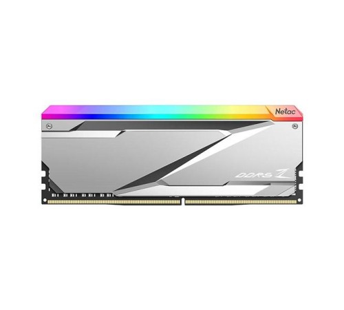 Оперативная память Netac Z RGB 32GB (2x16GB) DDR5-7200 (PC5-57600) C34 34-45-45-115 1.4V XMP Dual DIMM Kit Silver
