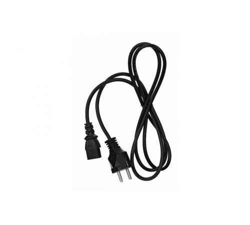 Кабель/ Кабель компьютер - розетка 220V EU (прямой)<VDE> 3GX0,75mm2, 1,8m, медь, Telecom <TE021-CU0.75-1.8>