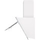 ВЫТЯЖКА HOMSAir Elf Push 60 Glass White/ наклонная, подвесная, кнопочное управление, 3 скорости, 650 м3/ч,до 25 м2, 47 Дб, светодиодное LED-освещение, ширина 60 см, высота 30 см, белый цвет