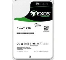 Жесткий диск/ HDD Seagate SATA 12Tb Exos X16 6Gb/s 7200 256Mb 1 year warranty