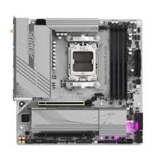 Материнская плата GIGABYTE B650M AORUS ELITE AX ICE, AM5, B650, 4*DDR5, 4*SATA, 2*M.2, 7*USB 3.2, 4*USB 2.0, Type-C, 2*PCIx16, DP+HDMI, mATX