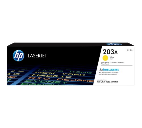 Тонер-картридж/ HP 203A Original Yellow LaserJet Toner Cartridge Тонер-картридж/ HP 203A Original Yellow LaserJet Toner Cartridge