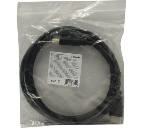 Defender Цифровой кабель HDMI-05 HDMI M-M, ver 1.4, 1.5 м
