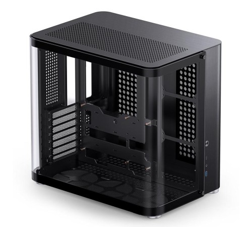 Корпус без блока питания/ Case JONSBO TK-2, Midi-Tower, TG, no fans, 1xUSB-A 3.2 + 1xUSB-C 3.2, ATX, mATX, mITX Black Корпус без блока питания/ Case JONSBO TK-2, Midi-Tower, TG, no fans, 1xUSB-A 3.2 + 1xUSB-C 3.2, ATX, mATX, mITX Black