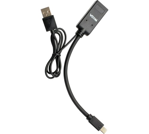 Кабель-переходник/ Кабель-переходник HDMI(F) +USB---> miniDP(M) 0.15m  4K*30Hz VCOM<CG497-0.15>