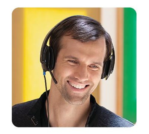 Гарнитура Logitech H540 (USB, элементы управления на наушнике, кабель 1.8м) (M/N: A-00042) Гарнитура Logitech H540 (USB, элементы управления на наушнике, кабель 1.8м) (M/N: A-00042)