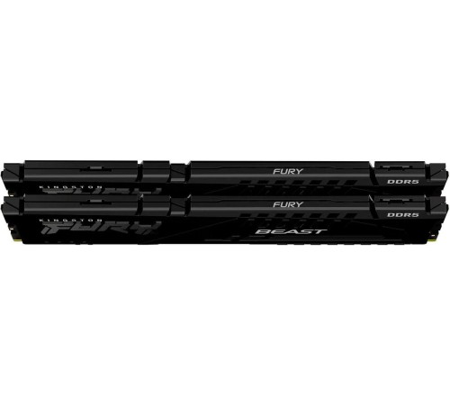 Память оперативная/ Kingston 64GB 5200MT/s DDR5 CL36 DIMM (Kit of 2) FURY Beast Black EXPO Память оперативная/ Kingston 64GB 5200MT/s DDR5 CL36 DIMM (Kit of 2) FURY Beast Black EXPO