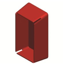 Заглушка торцевая для одиночного С-образного профиля 41x21 мм