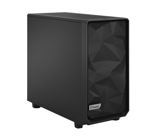 Корпус ПК без блока питания/ Case Fractal Design Meshify 2 Solid, Midi-Tower, 3x140mm, 2xUSB-A 3.2 + 1xUSB 3.2 Type-C E-ATX, ATX, mATX, mITX, Black