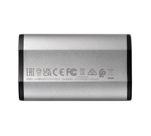 Внешний накопитель Внешний SSD 500GB USB 3.2 Gen 2x2 Type-C R2000/W2000MB/s 3D NAND COLOR BOX серебристый Внешний накопитель Внешний SSD 500GB USB 3.2 Gen 2x2 Type-C R2000/W2000MB/s 3D NAND COLOR BOX серебристый