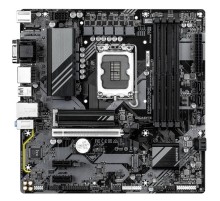 Материнская плата GIGABYTE B760M DS3H GEN5, LGA1700, B760, 4*DDR5, 4*SATA, 2*M.2, 3*USB 3.2, 2*USB 2.0, Type-C, 1*PCIx16, 2*PCIx1, D-Sub+HDMI+2*DP ,mATX