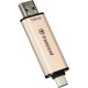 Флеш-накопитель/ Transcend 128GB JetFlash 930C USB 3.2 OTG Type C High Speed