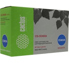 -/ Картридж лазерный Cactus CS-CE403A CE403A пурпурный (6000стр.) для HP CLJ M551