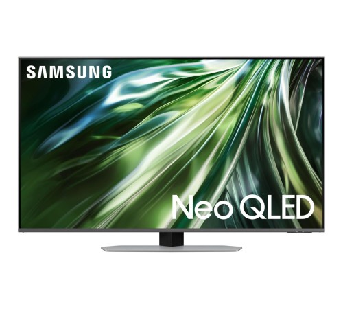 Телевизор ЖК 43'' Samsung/ 43", NeoQLED, Ultra HD, Tizen Smart TV, 100Hz (Up to 144Hz), HDR10+, Wi-Fi, Voice, DVB-T2/C/S2, Bluetooth, CI+(1.4), FreeSync Premium PRO, 2.0Ch 20W, OTS Lite, 4HDMI, 2USB, Carbon Silver 2024 Телевизор ЖК 43'' Samsung/ 43", NeoQLED, Ultra HD, Tizen Smart TV, 100Hz (Up to 144Hz), HDR10+, Wi-Fi, Voice, DVB-T2/C/S2, Bluetooth, CI+(1.4), FreeSync Premium PRO, 2.0Ch 20W, OTS Lite, 4HDMI, 2USB, Carbon Silver 2024