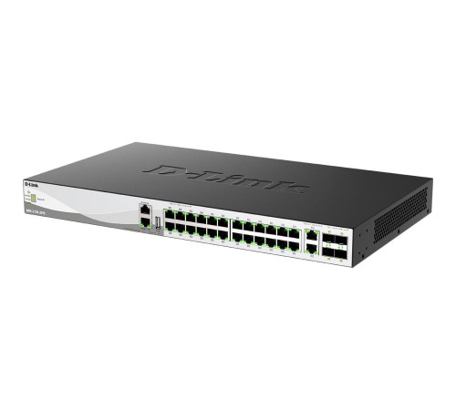 Коммутатор/ Multigigabit Managed L3 Stackable Switch 24x2.5GBase-T, 2x10GBase-T, 4х25GBase-X SFP28, Surge 6KV, CLI, 1000Base-T Management, RJ45 Console, USB, RPS, Dying Gasp