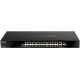Коммутатор/ DGS-1520-28,DGS-1520-28/A1A Managed L3 Stackable Switch 24x1000Base-T, 2x10GBase-T, 2x10GBase-T, 2x10GBase-X SFP+, CLI, 1000Base-T Management, RJ45 Console