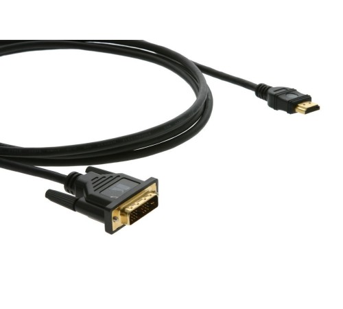 Кабель HDMI-DVI (Вилка - Вилка), 3 м/ Cable HDMI-DVI 3 м