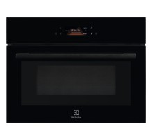 Встраиваемый духовой шкаф Electrolux/ Компактный духовой шкаф с СВЧ, 45 см, 43 л, 22 режима, черный цвет