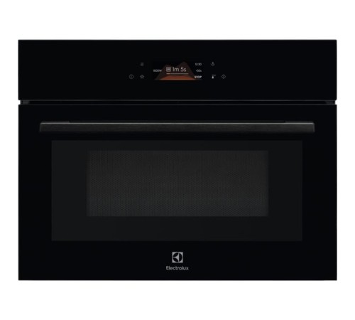 Встраиваемый духовой шкаф Electrolux/ Компактный духовой шкаф с СВЧ, 45 см, 43 л, 22 режима, черный цвет