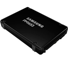 Твердотельный накопитель Samsung Enterprise SSD, 2.5"(SFF) 15mm, PM1653, 15360GB (15.36TB), SAS 24Gb/s, R4200/W3700Mb/s, IOPS(R4K) 800K/140K, MTBF 2M, 1DWPD/5Y, TBW 28032TB, OEM (repl. MZILT15THALA-00007)