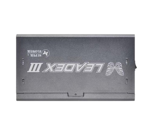 Блок питания 750Вт/ Power Supply Super Flower Leadex III Gold ATX 3.1, 750W, ATX, 140mm, 6xSATA, 2xPCI-E(6+2), 1xPCI-E 16, APFC, 80+ Gold, Full Modular Блок питания 750Вт/ Power Supply Super Flower Leadex III Gold ATX 3.1, 750W, ATX, 140mm, 6xSATA, 2xPCI-E(6+2), 1xPCI-E 16, APFC, 80+ Gold, Full Modular