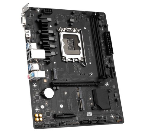 Материнская плата MAXSUN MS-Challenger B760M-N D5, LGA1700, B760, 2*DDR5, 3*SATA3, 2*M.2, 2*USB 3.2, 4*USB 2.0, 1*PCIEx16, 1*PCIEx4, VGA+HDMI,  mATX