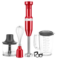 Погружной блендер KitchenAid с аксессуарами,Красный