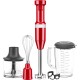 Погружной блендер KitchenAid с аксессуарами,Красный