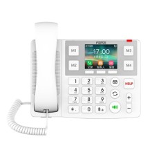 IP-телефон Fanvil Care Series IP Phone3.5" 320 x 240-pixel color display2 SIP Line4 Quick KeyBig ButtonWIFI 2.4GHz & 5GHzHAC HandsetG.722, OpusSOS ButtonDesktop Stand/Wall Mountable(optional)
